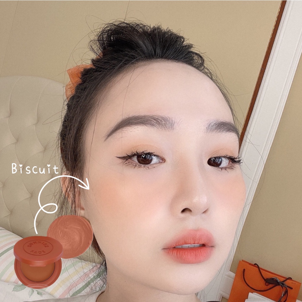 Phấn Má SUNNIES FACE Airblush Biscuit [Cream Blush &amp; Cheek Tint]