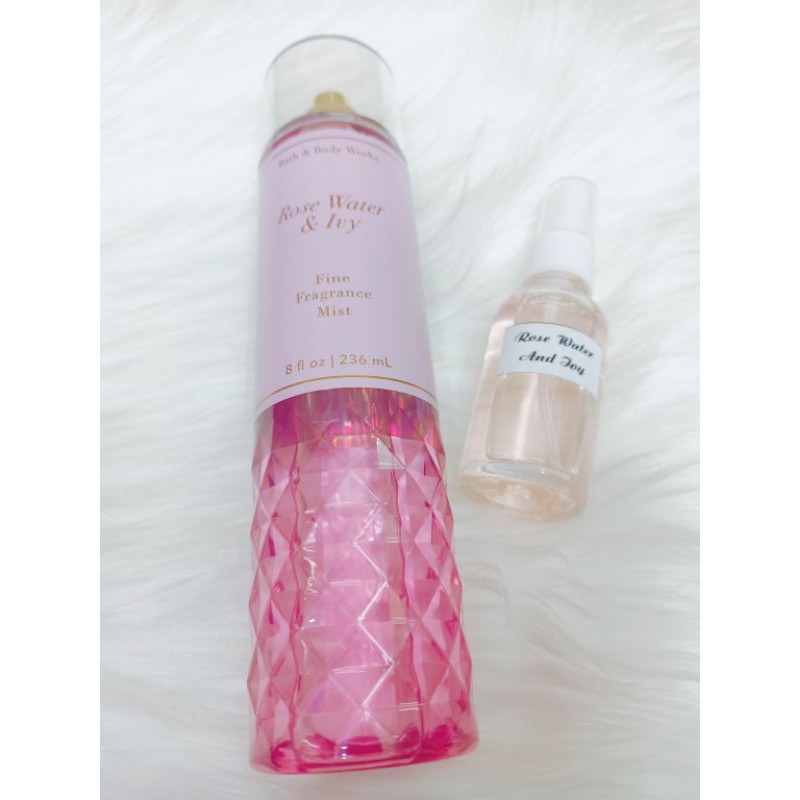 (30ML) XỊT THƠM ROSE WATER & IVY BATH AND BODYWORKS | BigBuy360 - bigbuy360.vn