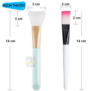 Combo 2 Cọ Quét Mặt Nạ Silicon,Cọ Lông