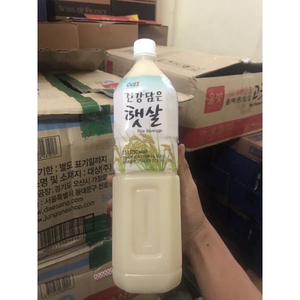 Nước gạo Hàn Quốc 1,5L