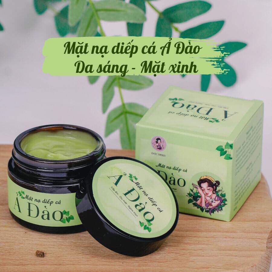 Mộc Nhan Natural, Mặt Nạ Diếp Cá Mộc Nhan Natural, tiemxuongrong, Ngăn Ngừa Mụn, Mờ Nám Tàn Nhang, Thải Độc Nhanh Chóng