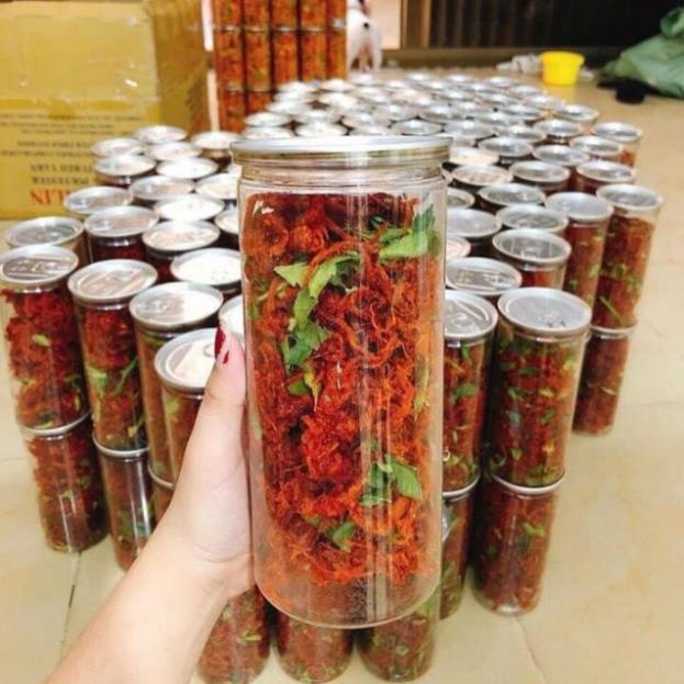 Khô bò sợi Khô bò xé miếng loại ngon, hũ pet 500gr