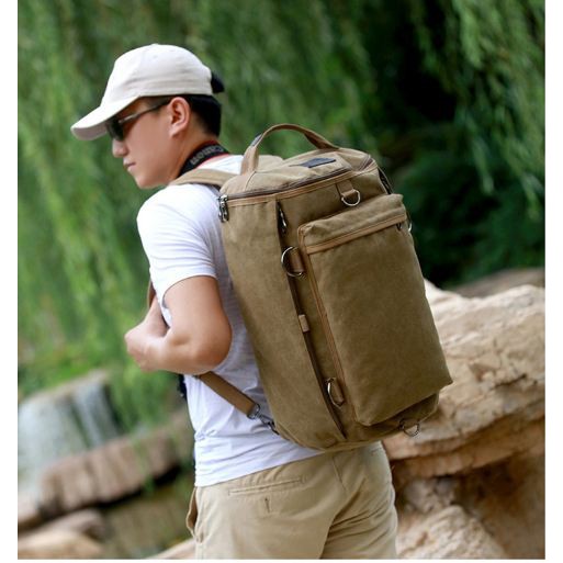 Balo Nam vải Canvas  cao cấp 2020