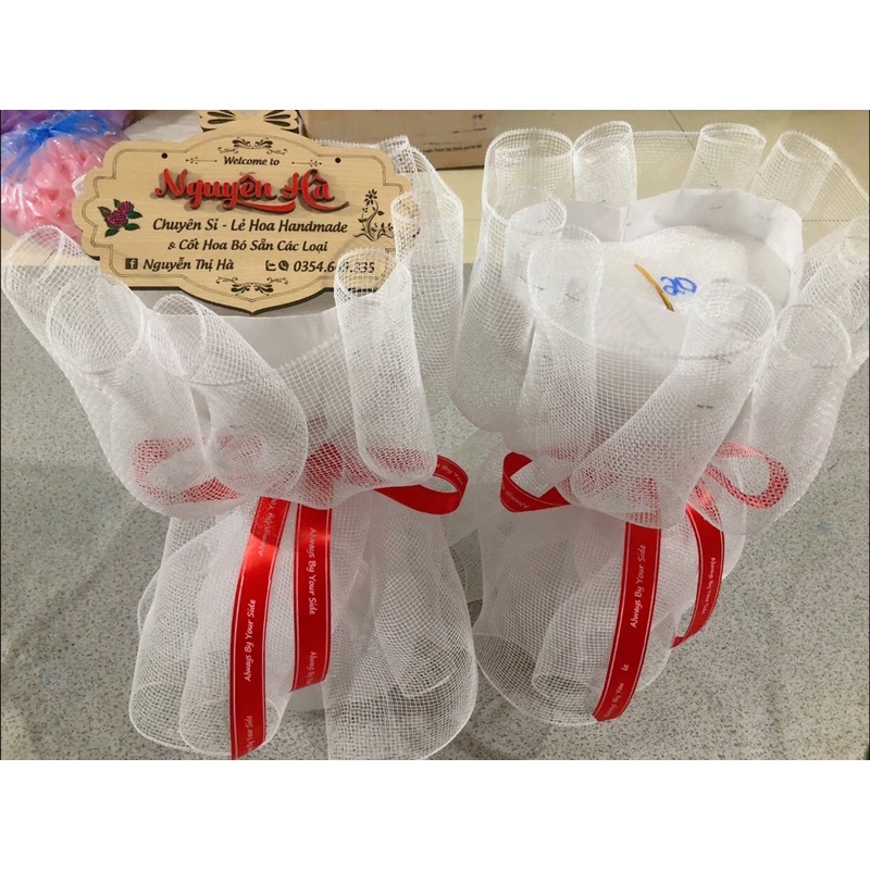 Cốt lưới cắm hoa sáp 20 bông