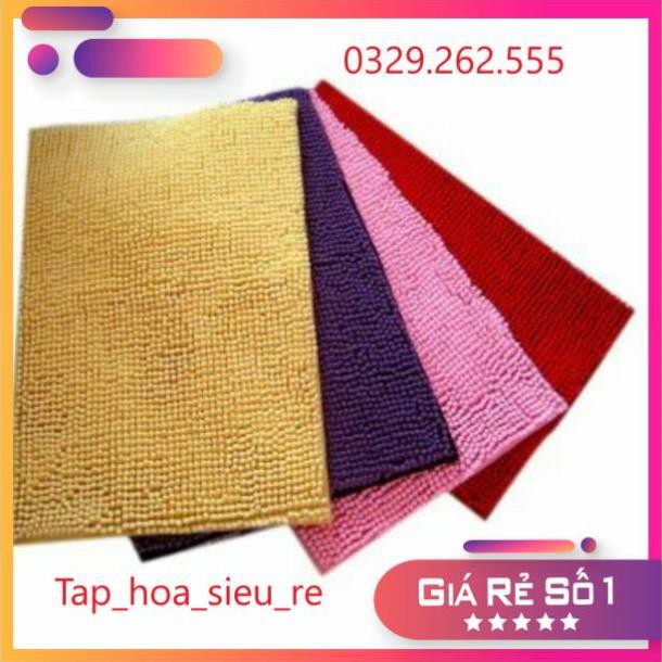 (Rẻ Vô địch) THẢM LAU CHÂN SAN HÔ LOẠI TO SIÊU THẤM 60*40