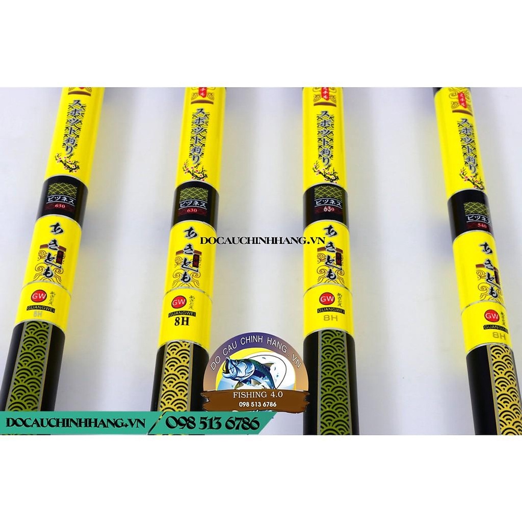Cần Câu Tay GW 8H Cao Cấp , Đủ Size