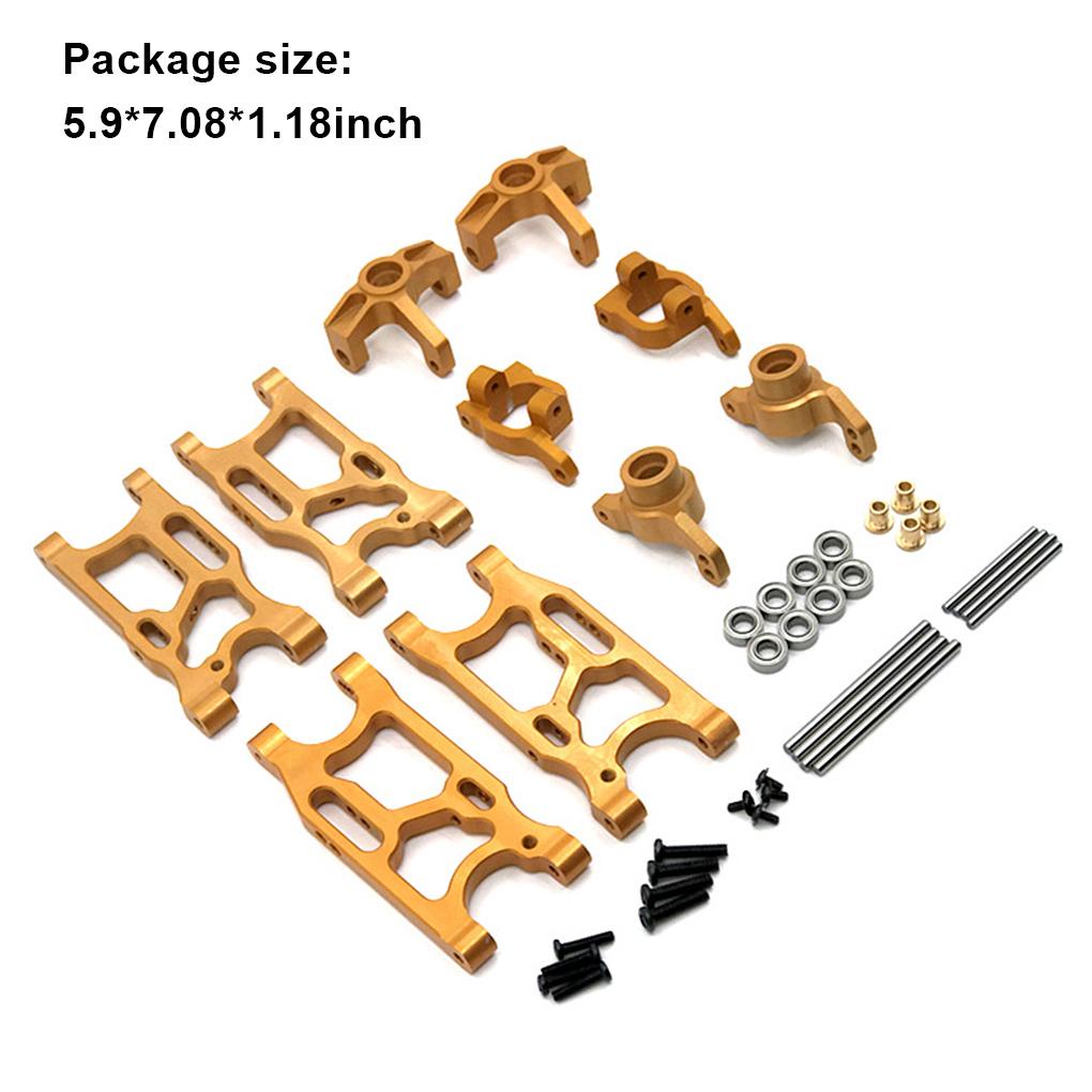 Bộ Phụ Kiện Bánh Xe Trước Thay Thế Cho Xe Hơi Điều Khiển Từ Xa WLtoys 144010 144001 144002 124016