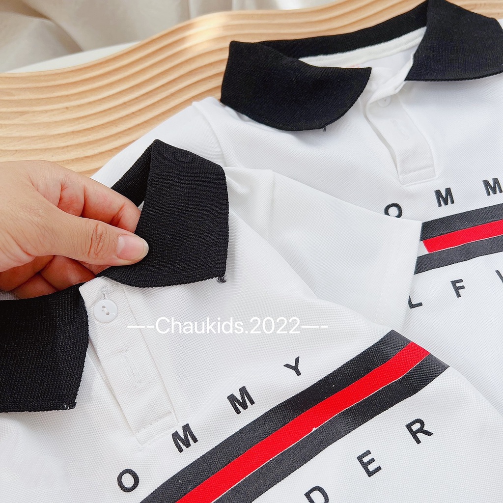 Áo polo tomi cho bé từ 8-30 kg