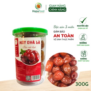 Mứt chà là (Táo rút hạt) HAPUFOOD 300g, thơm ngon dinh dưỡng, đảm bảo ATVSTP- Đồ ăn vặt cho mẹ và bé
