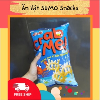 Bim Bim Snack Cua Vị Xốt Chua Ngọt Oishi 75/80g-Ăn Vặt Sumo Snack