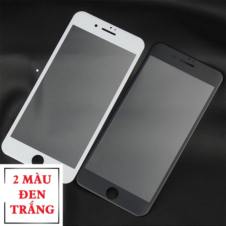 Kính cường lực iphone chống vân tay AG full màn, màu nhám sang trọng cho Iphone /7P/8P/X/Xs/Xs/11/12/13ProMax - Mario