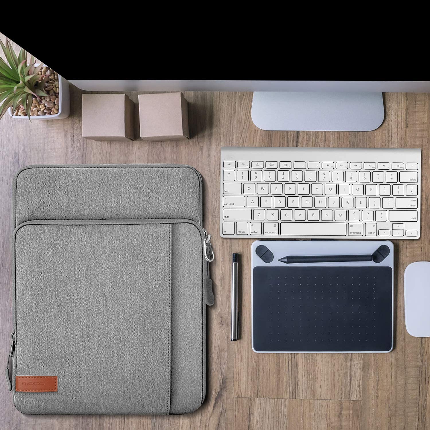 Túi Đựng Laptop Máy Tính Bảng Cho Moko 13.3 Inch Ipad Pro 12.9" 2018 / 2020 Macbook Air Retina 13.3