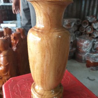 Ống đựng nhang gỗ gỏ cao 25cm