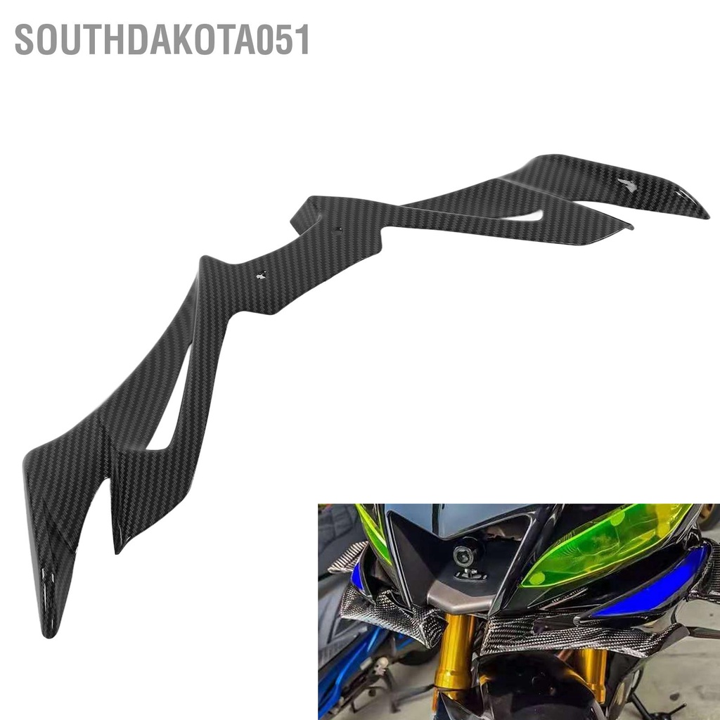 [Hàng HOT] Cánh Bảo Vệ Chắn gió phía trước xe máy kiểu sợi carbon cho YAMAHA R25 R3 2019+【Southdakota051】