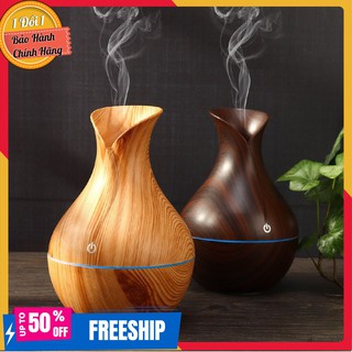 Máy xông tinh dầu gỗ❤️freeship️❤️ xông tinh dầu gỗ cao cấp
