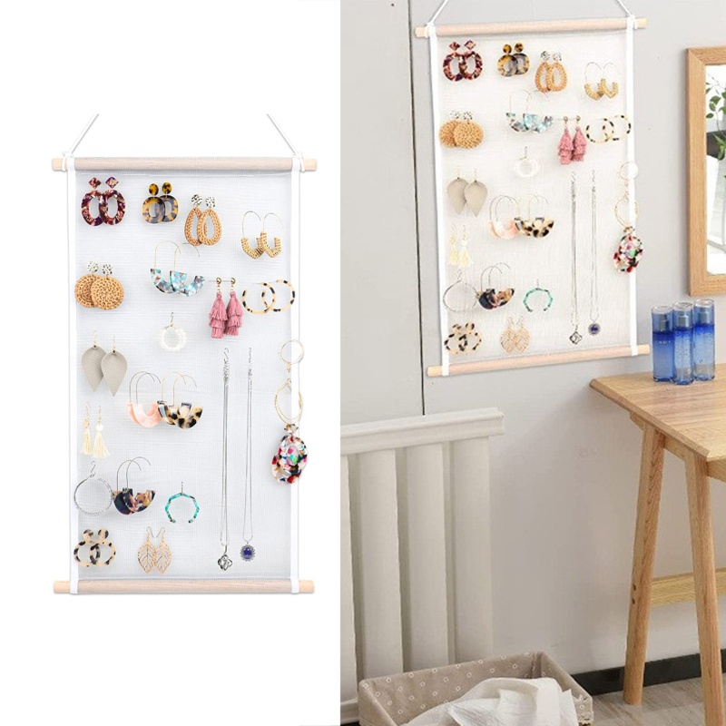 Giá Treo Bông Tai Gắn Tường Tiết Kiệm Không Gian Tiện Dụng