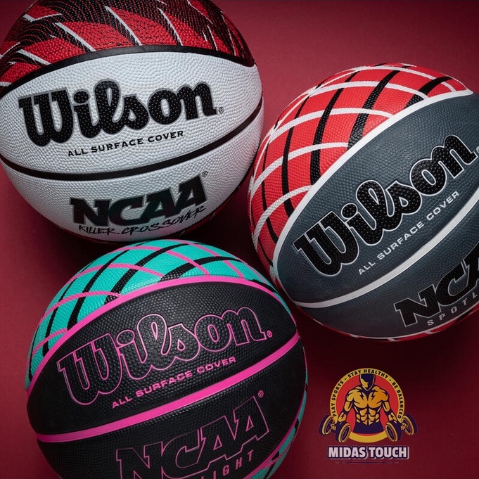 Banh Bóng Rổ WILSON NBA Size 7 Hàng Chính Hãng Việt Nam Xuất Khẩu Cam Kết Chất Lượng Bền Đẹp - Tặng Lưới Đựng và Kim Bơm