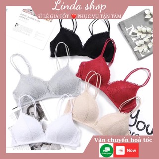 Áo Lót Đúc Ren Không Gọng Đệm Mỏng Siêu Đẹp
