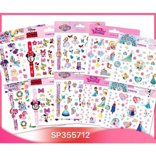 Hình xăm dán hình công chúa Disney , Elsa, Pony , Mickey QT