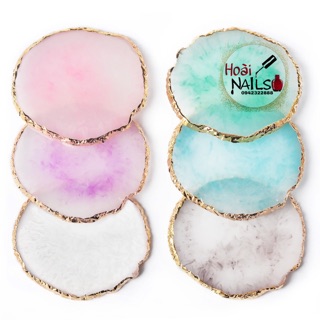 Đá pha màu, chụp ảnh nail