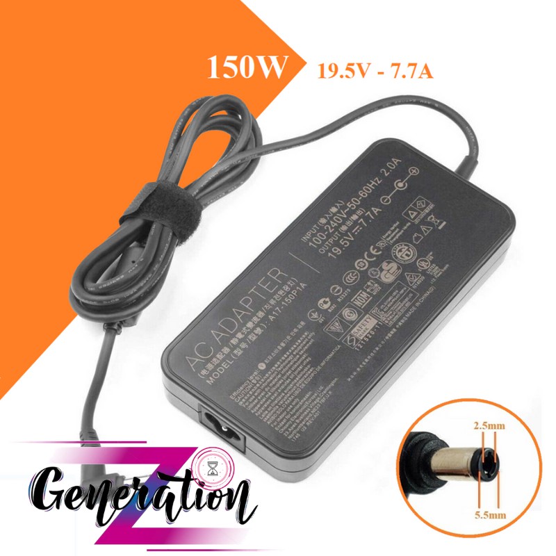 BỘ SẠC LAPTOP ASUS 19V - 7.7A - ADAPTER ASUS 19V - 7.7A