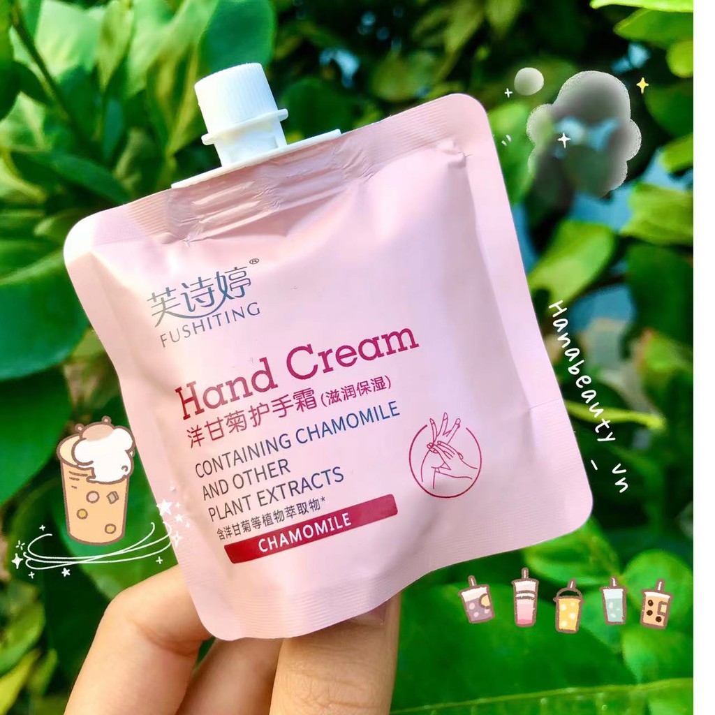 Kem Dưỡng Da Tay FUSHITING Hand Cream Trắng Da Giảm Nhăn Chống Lão Hóa Nội Địa Trung