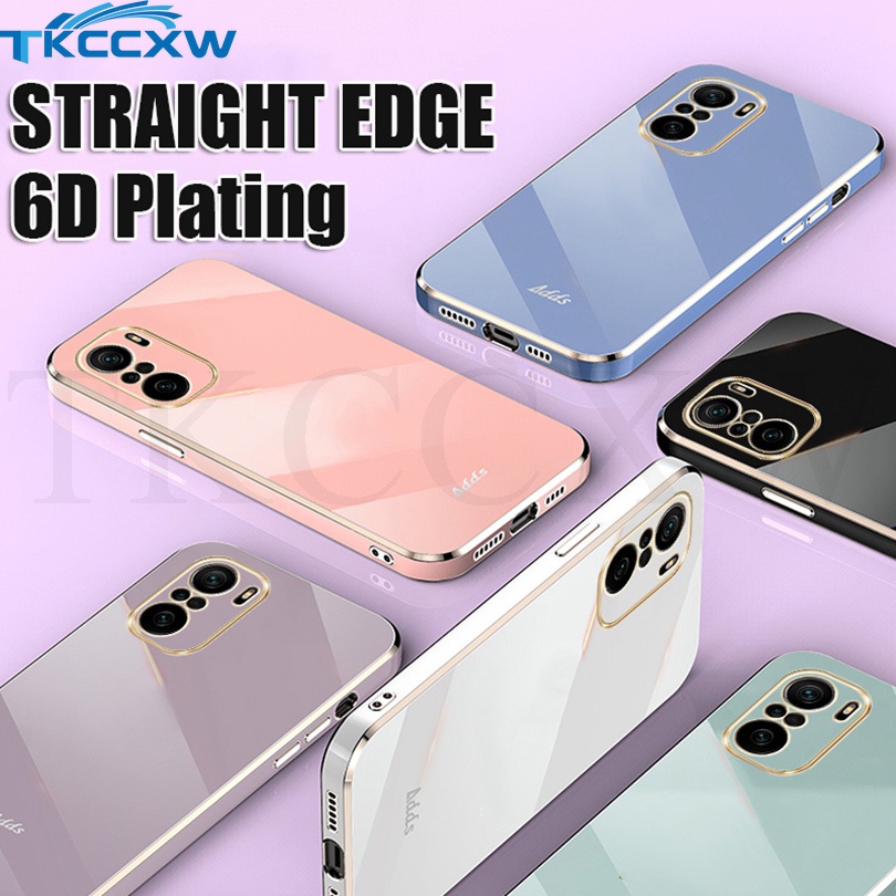 Ốp Điện Thoại Mềm Viền Thẳng Chống Sốc Cho Xiaomi Redmi 10X K20 K30 K40 Pro+ K40