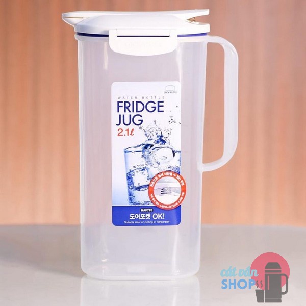 Bình đựng nước nhựa Tritan Lock&amp;lock Spring Jug 2,1L HAP770