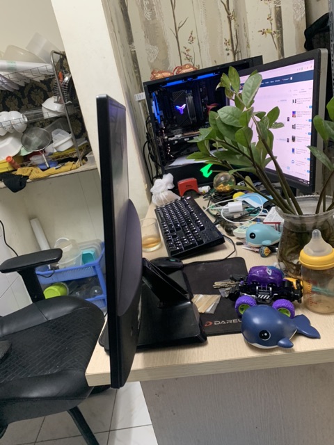 Màn hình 24 inch LG 24mp47 led ips độ phân giải full hd cổng kết nối HDMI VGA hình ảnh nét đẹp hình thức đẹp | BigBuy360 - bigbuy360.vn