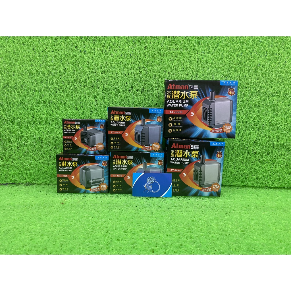 Máy Bơm Chìm Lọc Nước ATMAN AT-301S 2.5W Cho Hồ Cá Cảnh