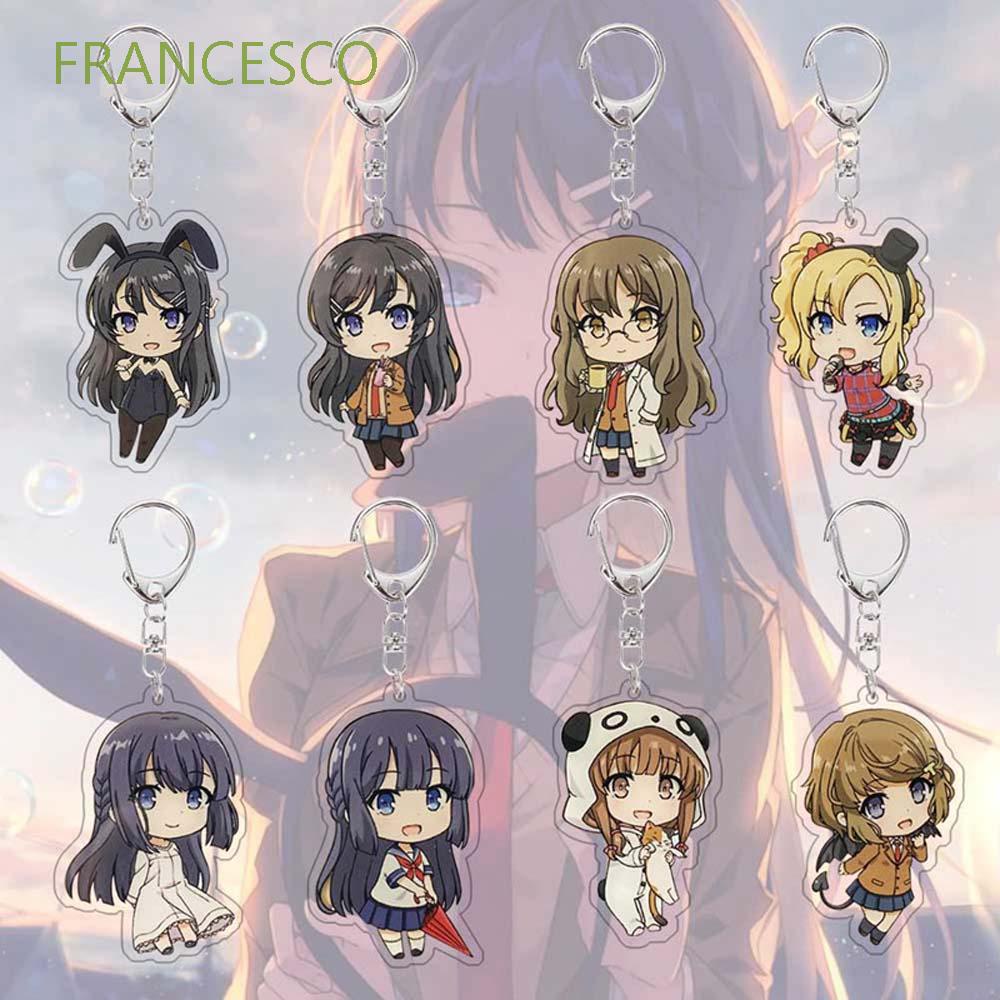 Móc Khóa Hình Thỏ Dễ Thương