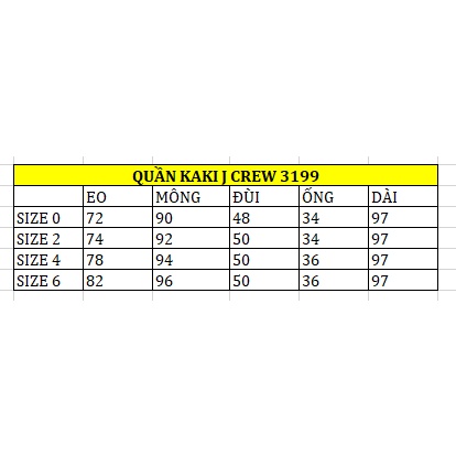 Quần Kaki J.CREW Lỗi Dơ -  3199-3200