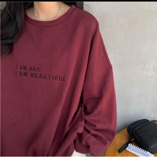 Áo nỉ 2 màu đỏ đô - đen