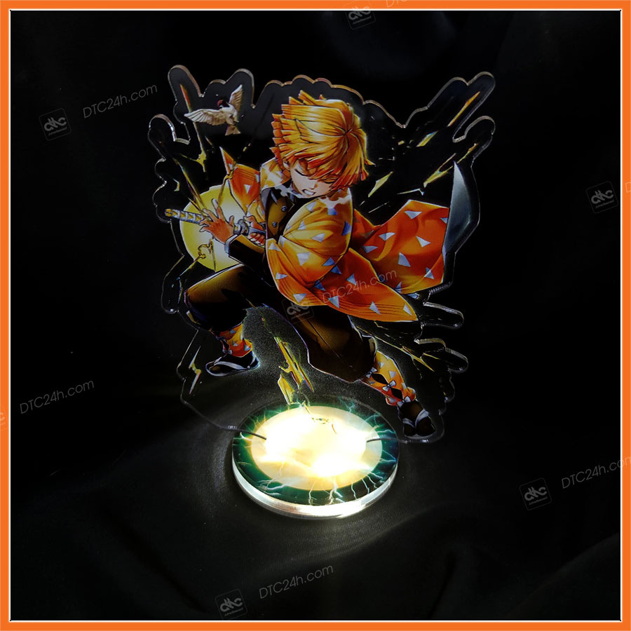 Mô hình tượng standee Kimetsu No Yaiba  - Đèn led 3 chế độ