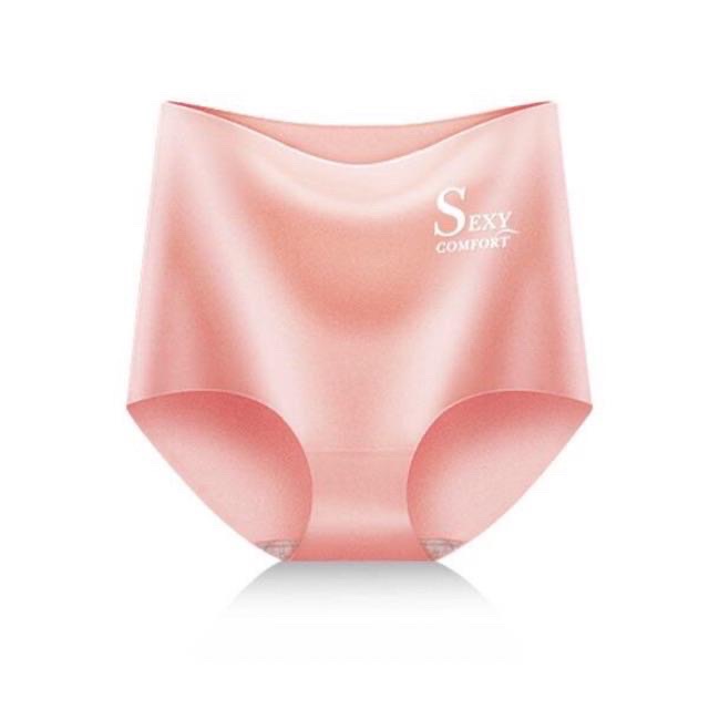 Quần Lót Nữ Su Đúc Lụa Cạp Cao Gen Bụng Tàng Hình Ép Cao Cấp Sexy QL14