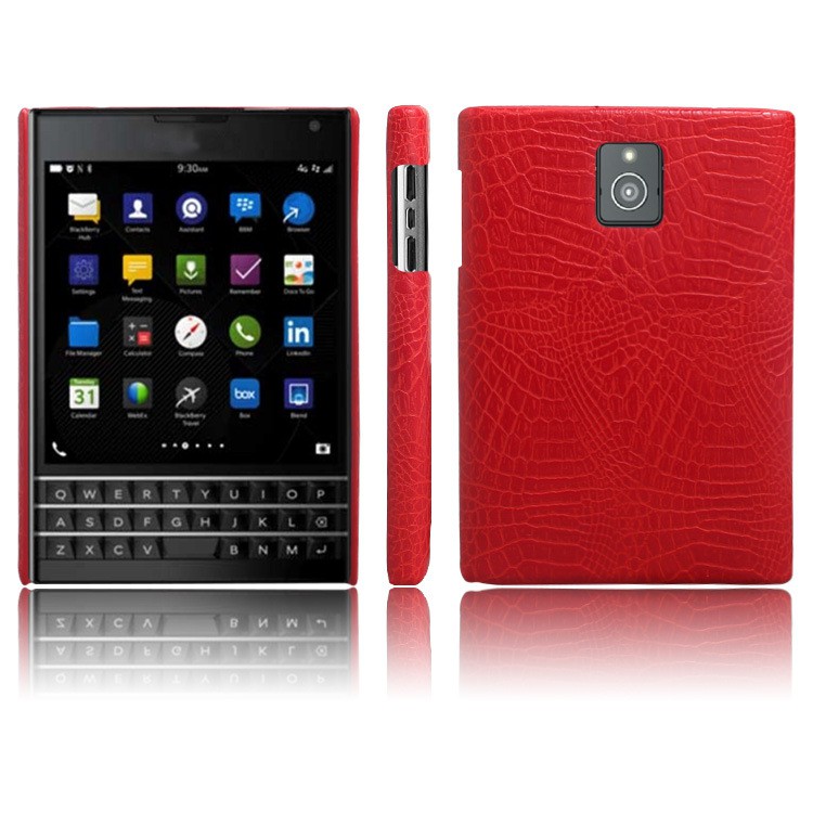 [Cao Cấp] Ốp Lưng BlackBerry Passport Q30 Vân Da Cá Sấu