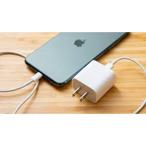 Bộ Củ Sạc Nhanh 20w Cho Iphone 11/12/X/8 IPad Pin Dự Phòng Cáp Sạc Nhanh USB-C To Lightning