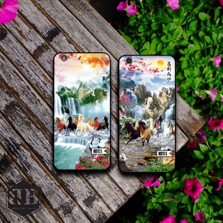 Ốp lưng kính cường lực oppo a39 / a57 hình ngựa
