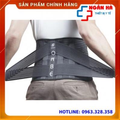 Đai nịt lưng cột sống, đai chống thoát vị đĩa đệm olumba orbe thoát vị thoái hóa đau lưng - [Hàng công ty]