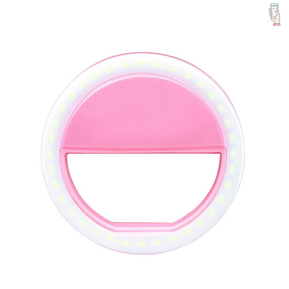 Đèn Led Tròn Kẹp Điện Thoại Hỗ Trợ Chụp Ảnh Selfie | BigBuy360 - bigbuy360.vn