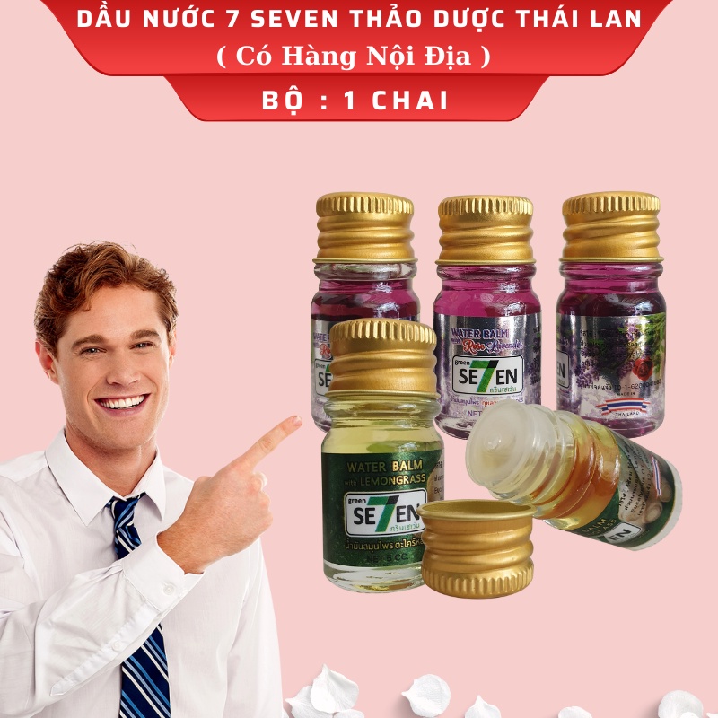 Dầu 7 Seven Thảo Mộc Thái Lan Chai 5ml