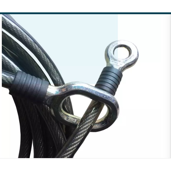 Dây cáp khóa xe 3m,5m,8m,10m cao cấp MARS ONE ĐÀI LOAN