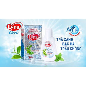 Dung dịch vệ sinh phụ khoa Lyna Cool-Chai 50ml