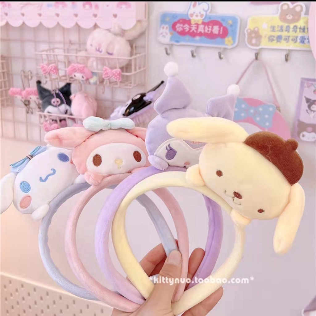 Băng Đô Nhồi Bông Hình Melody Sanrio Phong Cách Mới