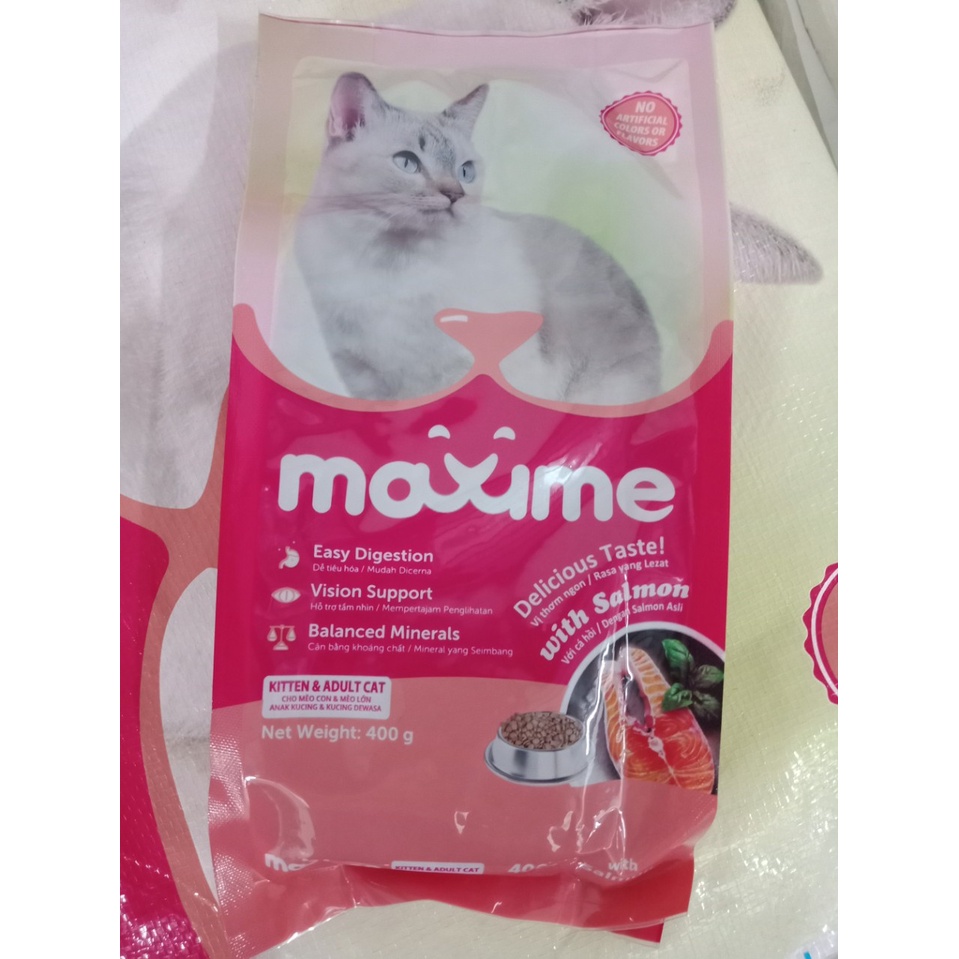 THỨC ĂN HẠT CHO MÈO MAXIME GÓI 1.2KG