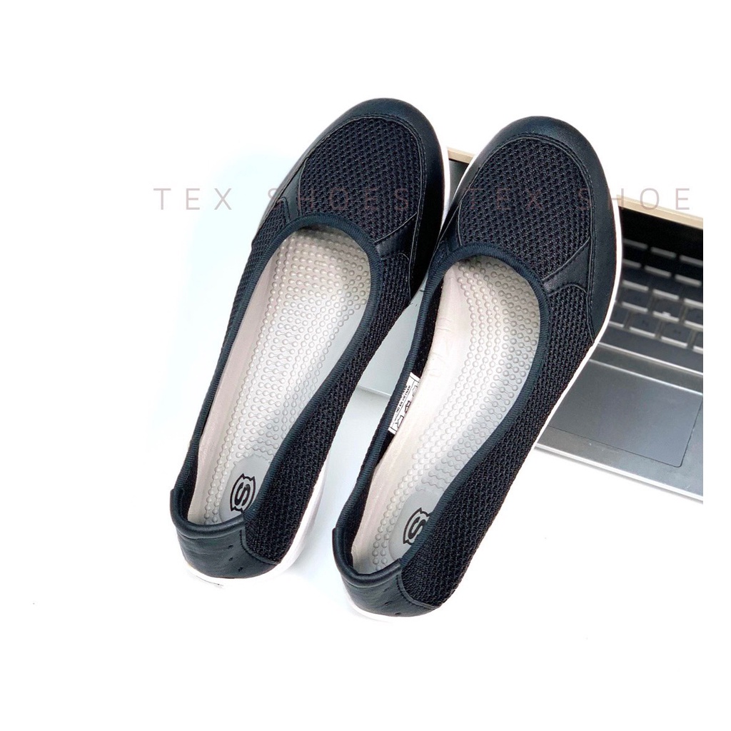 Giày bệt lưới kiểu dáng thể thao siêu êm, siêu nhẹ TEX SHOES