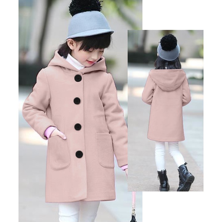 ÁO KHOÁC DẠ BÉ GÁI XINH XẮN LH6128