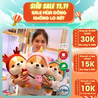 Gấu Bông chú chó Shiba size 40 cm cực đáng yêu làm quà tặng cực độc đáo