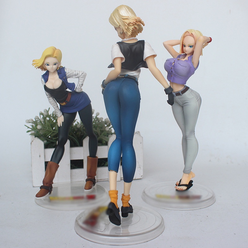 Mô Hình Rô Bốt Handmade No 18 Trong Phim Dragon Ball Chất Lượng Cao