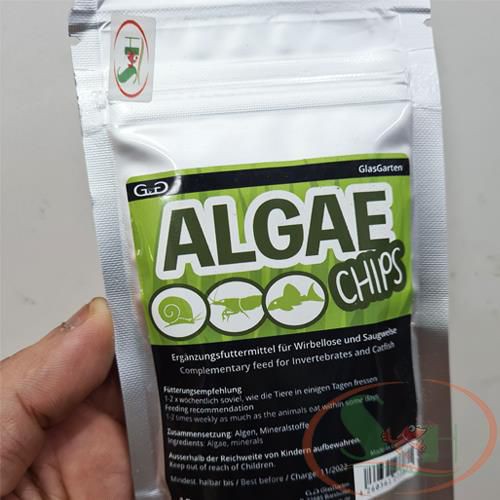 Thức Ăn Dặm GlasGarten Algae Chips Bổ Sung